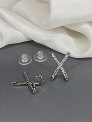 Серьги X big 2 см 3