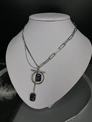 Колье Capri цепь silver night 1