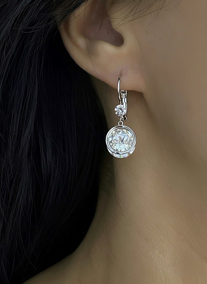 Серьги KR Жанин crystal