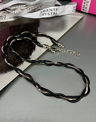 Колье Bicolor плетение Jet 1