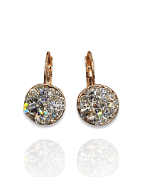 Серьги Rivolo crystal Au