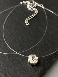 Подвеска с кулоном Sara на леске crystal 2