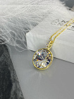 Подвеска кулон ELIS strass crystal Au