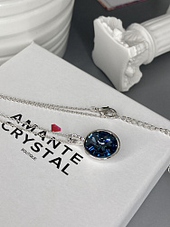 Подвеска ELIS strass denim 1