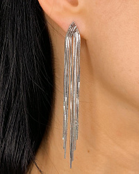 Серьги Victory цепочки 9см 2