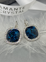 Серьги KR Kassandra denim 2