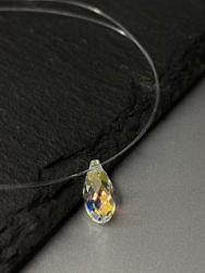 Подвеска капля Briolett на леске 40см 4