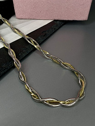 Колье Bicolor плетение 4