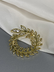 Брошь Bluc Lavr crystal Au 4