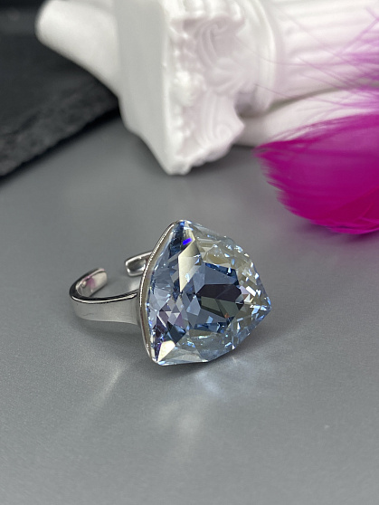 Кольцо KR Dafna blue shade