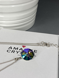 Подвеска ELIS 14mm с австрийскими кристаллами paradise shine 1