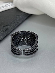 Кольцо DAZZ Celeby jet 2