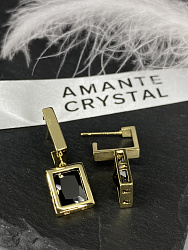 Серьги Джетта jet Au 4