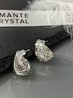 Серьги Fashion mini Baget crystal