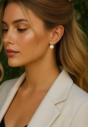 Серьги IVONN 10 crystal