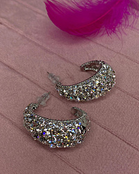 Серьги KR Fashion new crystal 3