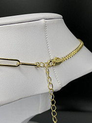 Колье Capri цепь silver night Au 2