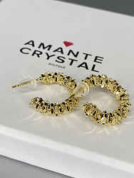 Серьги полукольца Dentist Au 2