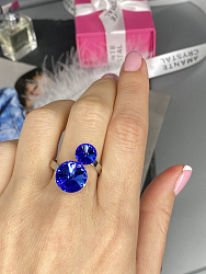Кольцо JANINE sapphire 4