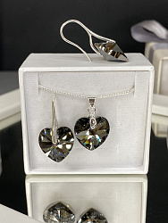 Комплект Roskosh heart silver night 3