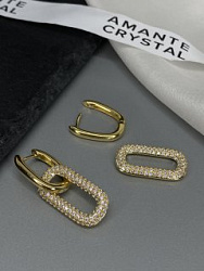 Серьги DAZZ Omega Au 3