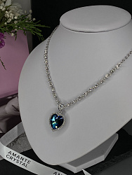 Колье Titanic bermuda blue 1