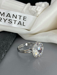 Кольцо ELIS 14мм crystal 3