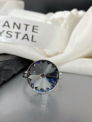 Кольцо ELIS 14мм silver night 3