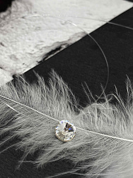 Подвеска Loreta 8mm на леске crystal 4