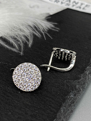 Серьги Barbara crystal (циркон) 3