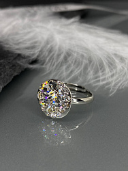 Кольцо Rivolo crystal 3