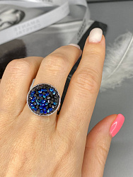 Кольцо IREN bermuda blue 1