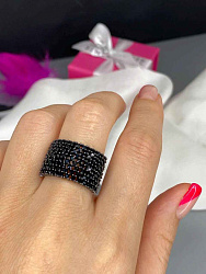 Кольцо DAZZ Celeby jet 1