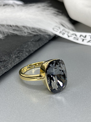 Кольцо KR Capri silver Au разъемное  2