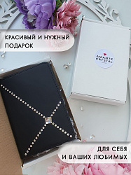 Обложка на паспорт "Style" черная 1