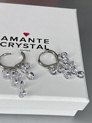 Серьги KR rossinka гроздь 2