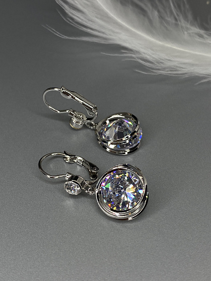 Серьги KR Жанин crystal