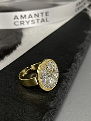 Кольцо IREN crystal Au 4