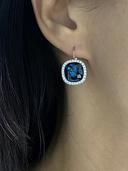 Серьги KR Kassandra denim 1