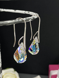 Серьги Brilliant AB 18mm 1