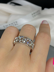 Кольцо Fashion crystal  1