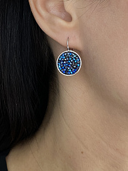 Серьги IREN bermuda blue 1