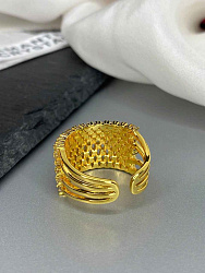 Кольцо DAZZ Celeby crystal Au 4