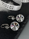 Серьги JANINE18/6 crystal 