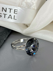 Кольцо ELIS 14мм silver night 4