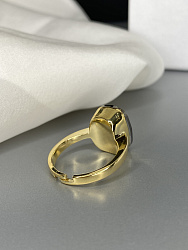 Кольцо KR Capri silver Au разъемное  3