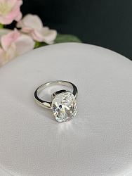 Кольцо CAPRI 14mm crystal 2