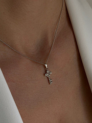 Подвеска Key с австрийскими кристаллами 1