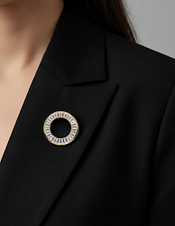 Брошь BLUC Циркон Au 1