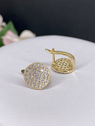 Серьги Barbara Au (циркон) 3